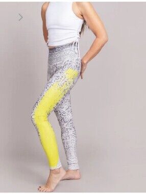 Niyama sol neon stone barefoot leggings XL